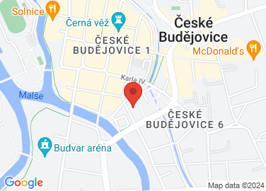 Map to Dukelská 1, České Budějovice, 37001