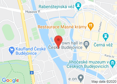 Map to Sokolský ostrov 4, České Budějovice, 37001