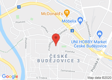 Map to Průběžná 6, České Budějovice, 37004