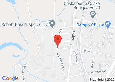 Map to Roberta Bosche, České Budějovice, 370 01