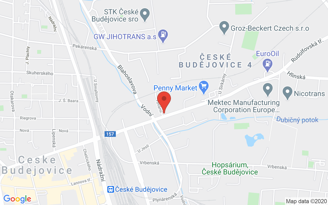 Map to Rudolfovská třída 244/79, České Budějovice, 37001