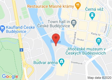 Map to Zátkovo nábřeží 9/4, České Budějovice, 37001