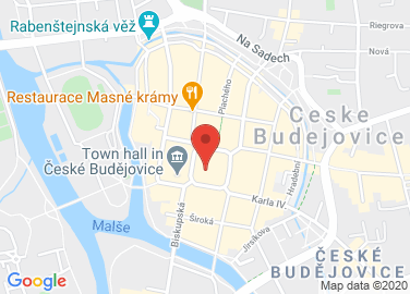 Map to nám. Přemysla Otakara II. 123/36, České Budějovice, 37001