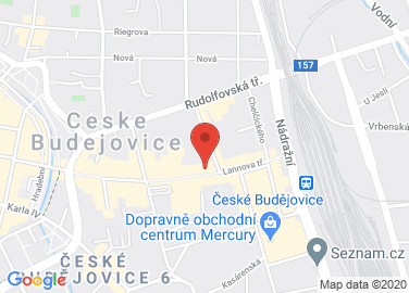 Map to Lannova třída 39, České Budějovice, 37001