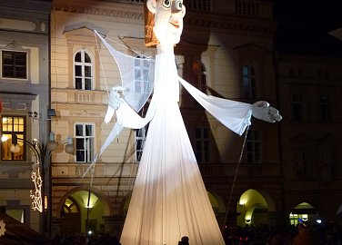 The arrival of the Angel