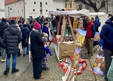 Vánoce na starém městě a staročeská ulička v Panské