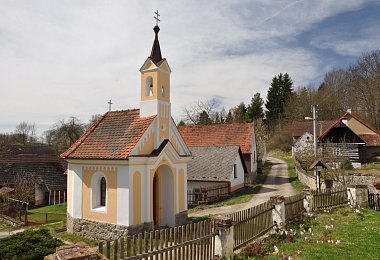Žebrákov (PI) kaple Panny Marie 1904 stav 2018