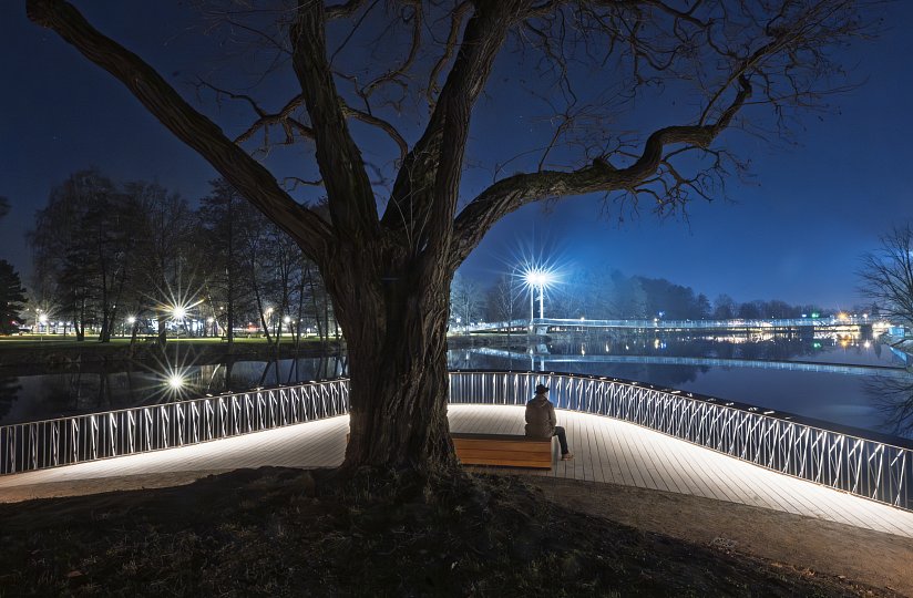 Nové molo v Háječku zve k procházce i k zastavení