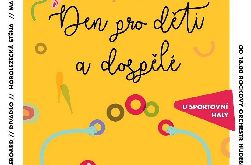 Plakát Den pro děti a dospělé 2026