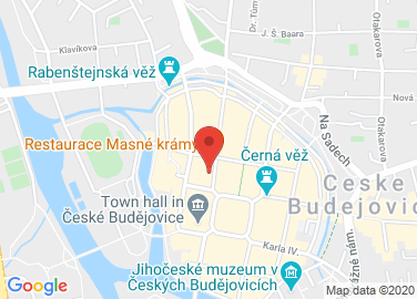 Map to Krajinská 33/5, České Budějovice, 370 01